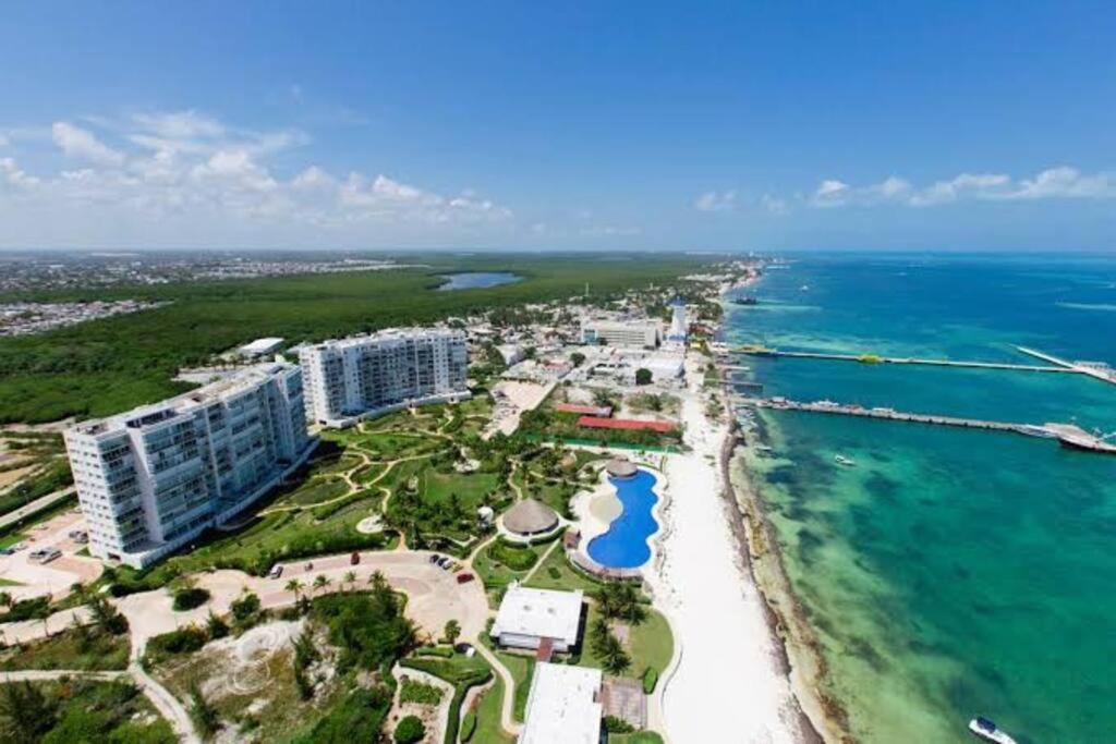 Hermoso Condo De 2 Habitaciones Frente Al Caribe Cancún Esterno foto