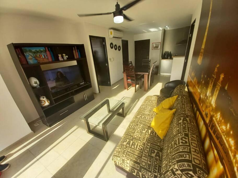 Hermoso Condo De 2 Habitaciones Frente Al Caribe Cancún Esterno foto
