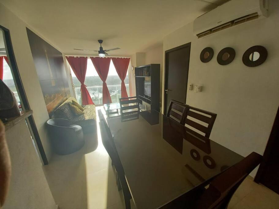 Hermoso Condo De 2 Habitaciones Frente Al Caribe Cancún Esterno foto